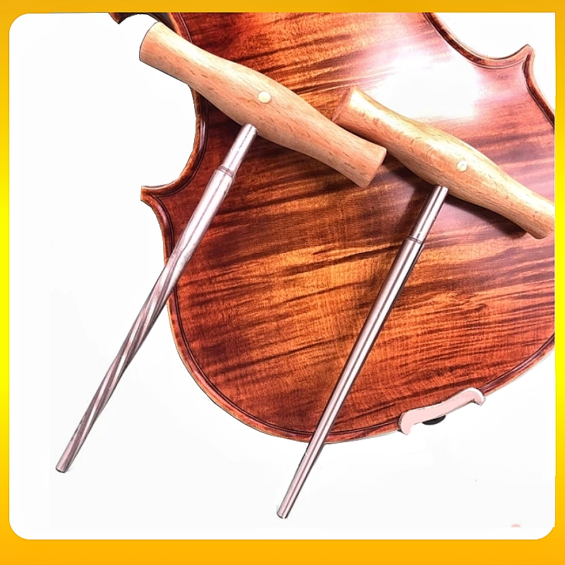 34 44 violin viola PEG lỗ khoan lổ 1:30 côn gỗ xử lý HSS xoắn ốccắt thẳng khoan lổ Violin cổ luthier công cụ sửa chữa