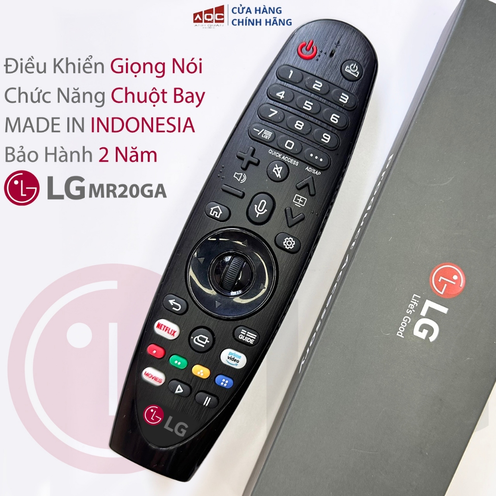 [ HÀNG INDONESIA] ĐIỀU KHIỂN TV LG Smart Chuột Bay Micro đời mới nhất MAGIC REMOTE CHO SMART TV