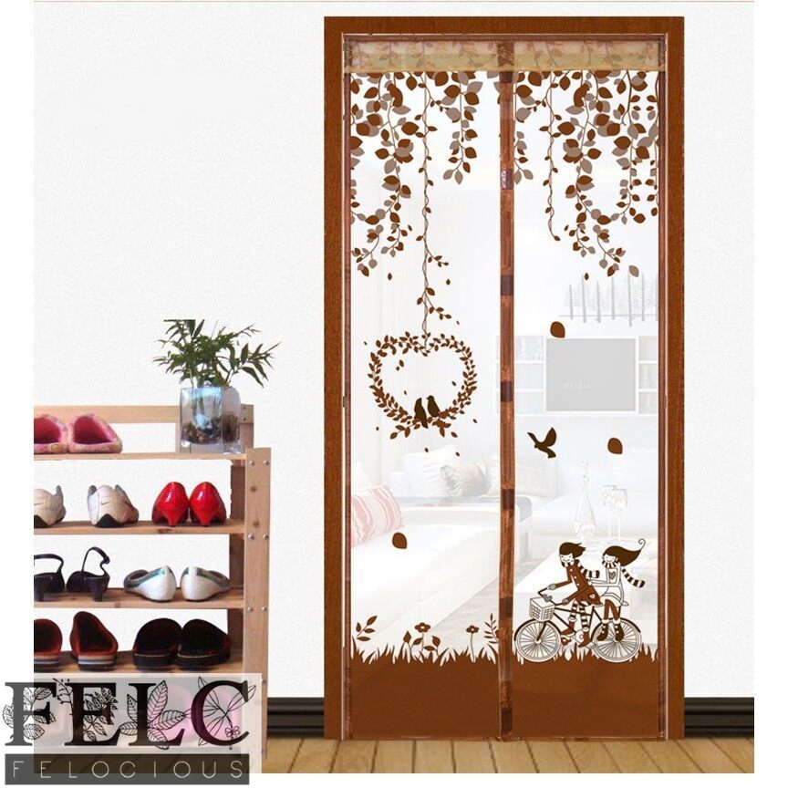 FELC.01 ส่งด่วนจากไทย ใหม่ม่านลายการตูน ม่านแม่เหล็กกันยุง ม่านติดประตู ขนาดกว้าง 80-150ซ. ขนาดสูง 200-220ซม. ม่านติดตั้งง่าย ราคาถูกที่สุด พร้อมจัดส่งจ้า ราคา 99 บาท*ส่งฟรี