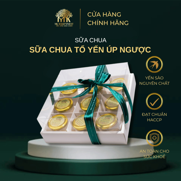 Sữa Chua Tổ Yến Úp Ngược Minh Khoa