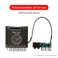 diymore DC 15-36V ZK-DAM-L1 Integrated 2.1 Channel Bluetooth Amplifier Board with Large Power for Karaoke Singing Microphone Speaker System with Enclosure (220WX2+350W)