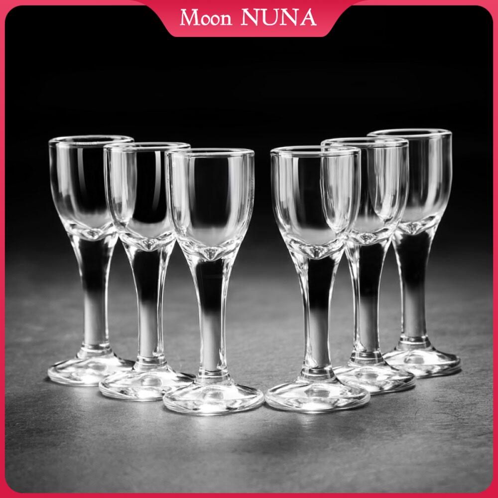Moon NUNA 10ML Red Goblet Glasses Kitchen Supplies