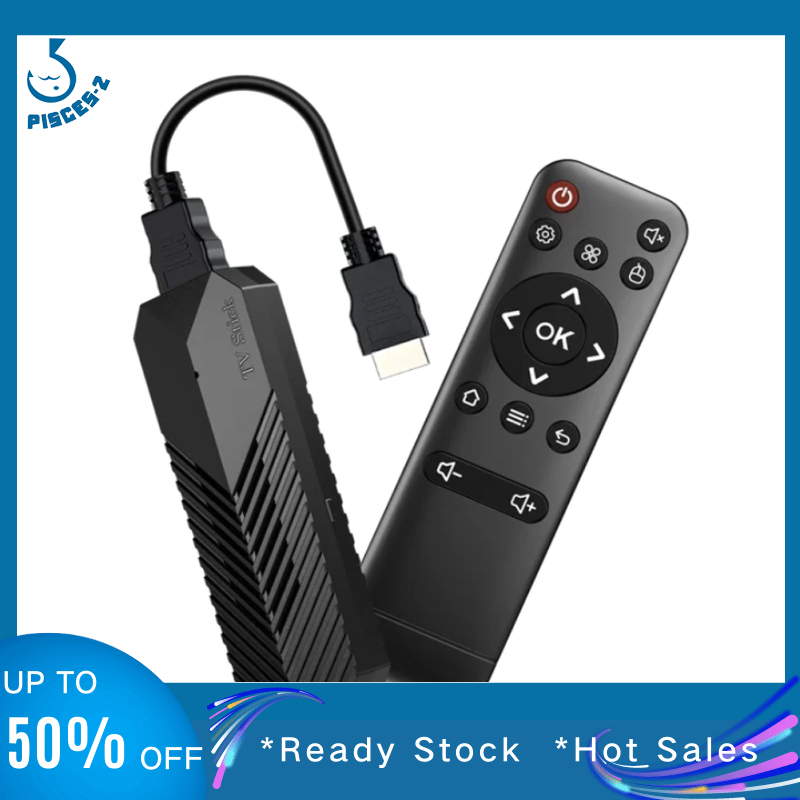 T3MINI TV Stick Mini TV Tuner Stick 4K Streaming Device With Remote Control 2.4G WiFi TV Tuner H.265 Video Media Player Receiver Compatible For Android 10 .0 Device ราคา 643 บาท*ส่งฟรี