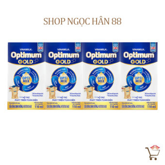 Lốc 4 Hộp Sữa Dinh Dưỡng Optimum Gold 110ml