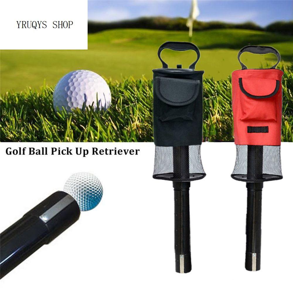 YRUQYS On-course Accessories Portable Golf Ball Pick Up Ball Zipper 75