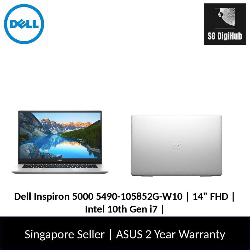 Dell Inspiron 5000 | 14 FHD | Intel 10th Gen i7 | 8GB RAM | 512 SSD | GeForce 2GB | 5490-105852G-W10