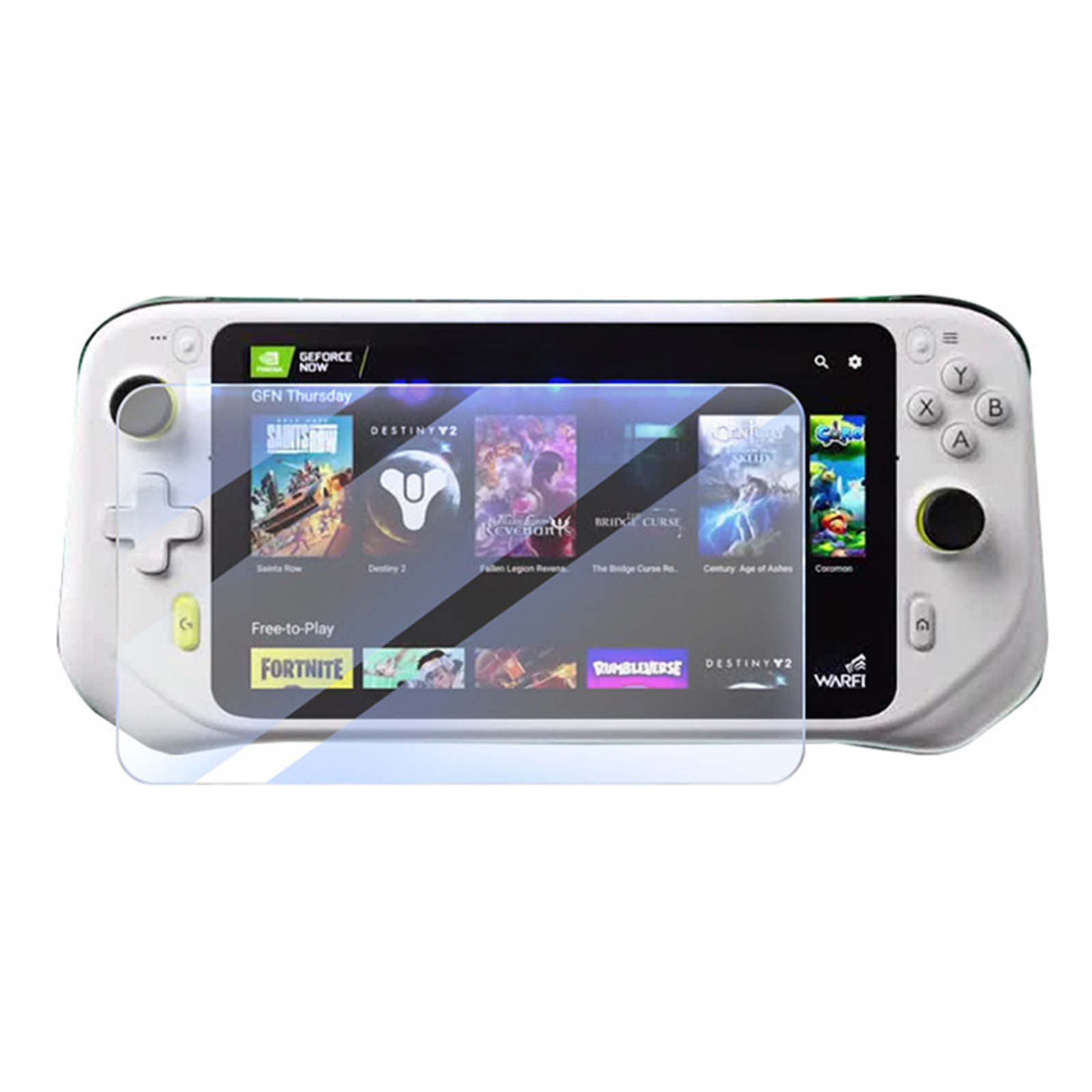 Kính cường lực miếng dán bảo vệ màn hình cho Logitech đám mây G Máy chơi game cầm tay