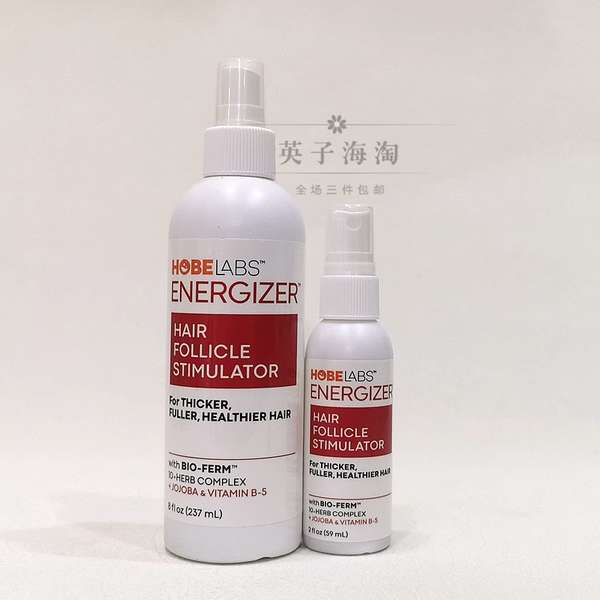 Hobe Labs Energizer Hair Follicle Stimulator Containing VB5 and Jojoba Ens Thick and Long Hair Care