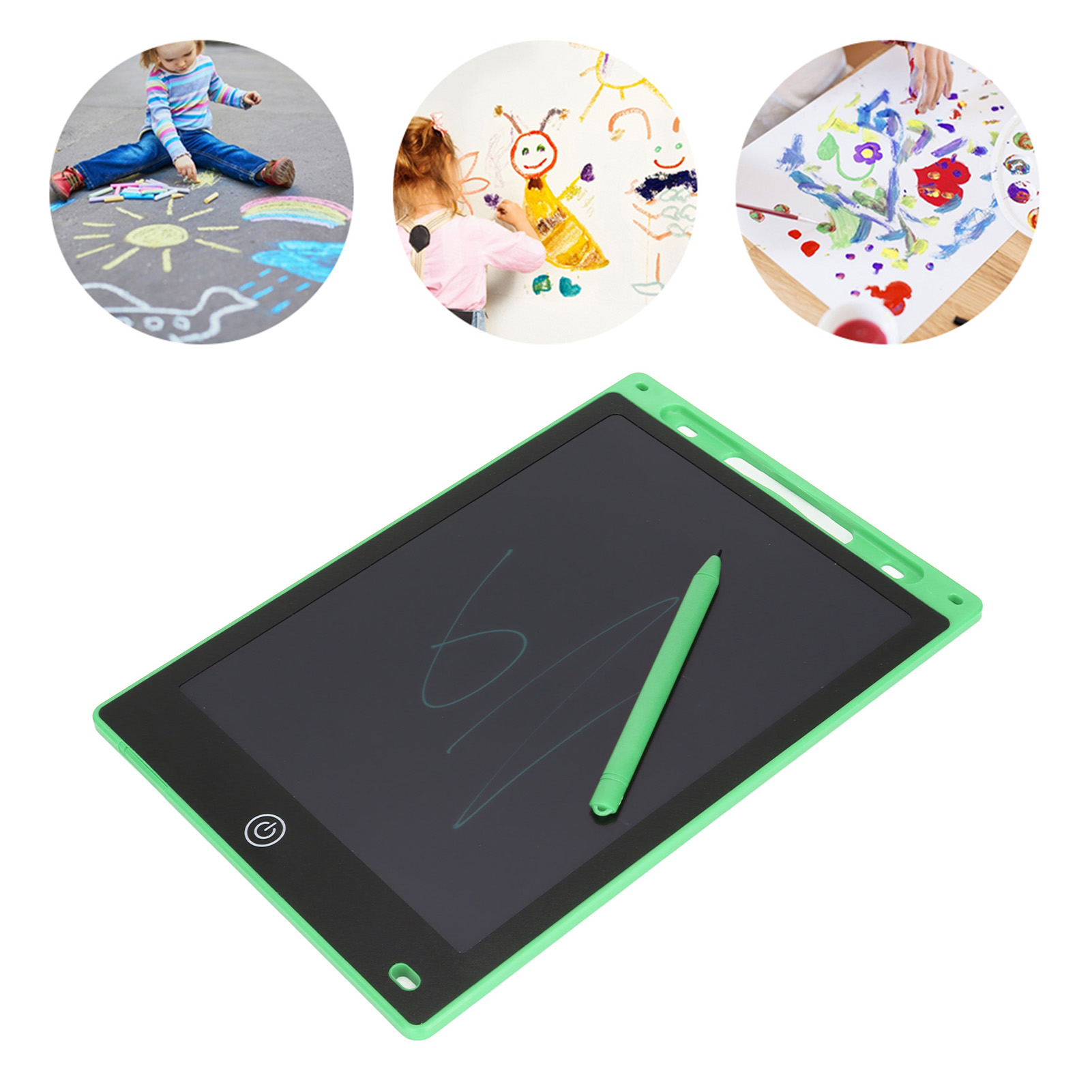 LCD Bảng vẽ bảng vẽ cho trẻ em 10 inch tái sử dụng quà tặng cho bé cảm biến áp suất để ghi chú