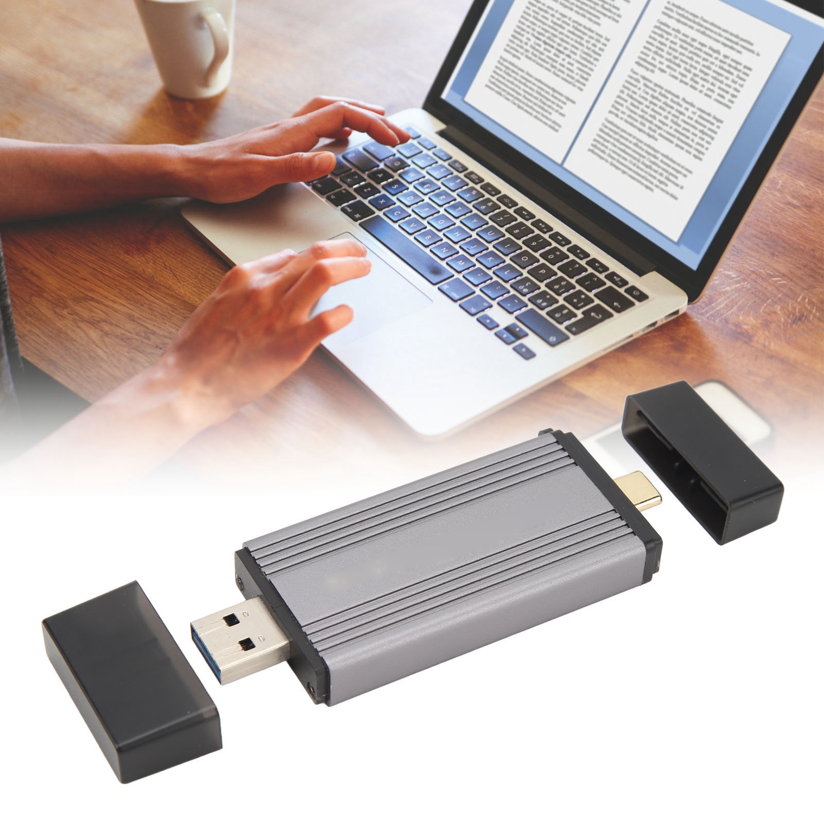 Nvme SSD bao vây 2TB Công suất PCIe SSD bao vây 10Gbps cho PC