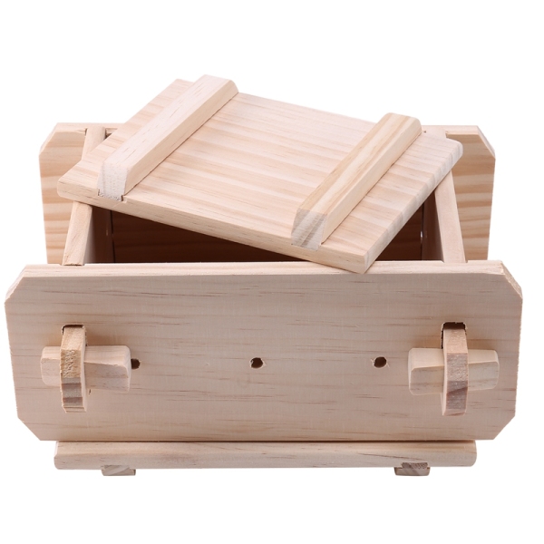 Giá bán Tofu Mold Tool,Removable Wooden Press Box,Home Kitchen Tofu Maker Press Mold Kit for DIY Tofu Mold Cooking Handmade