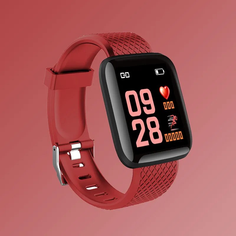 Độc quyền 116 Top thả vận chuyển sportmen của đồng hồ điện tử kỹ thuật số hiển thị LED Đồng Hồ Đeo Tay Bluetooth Đồng hồ tập luyện cho Kid phụ nữ