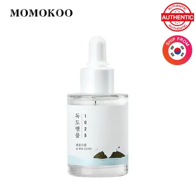 ROUND LAB 1025 Dokdo Ampoule 45g RoundLab Barrier Repair Soothing Essence with Hyaluronic Acid Serum