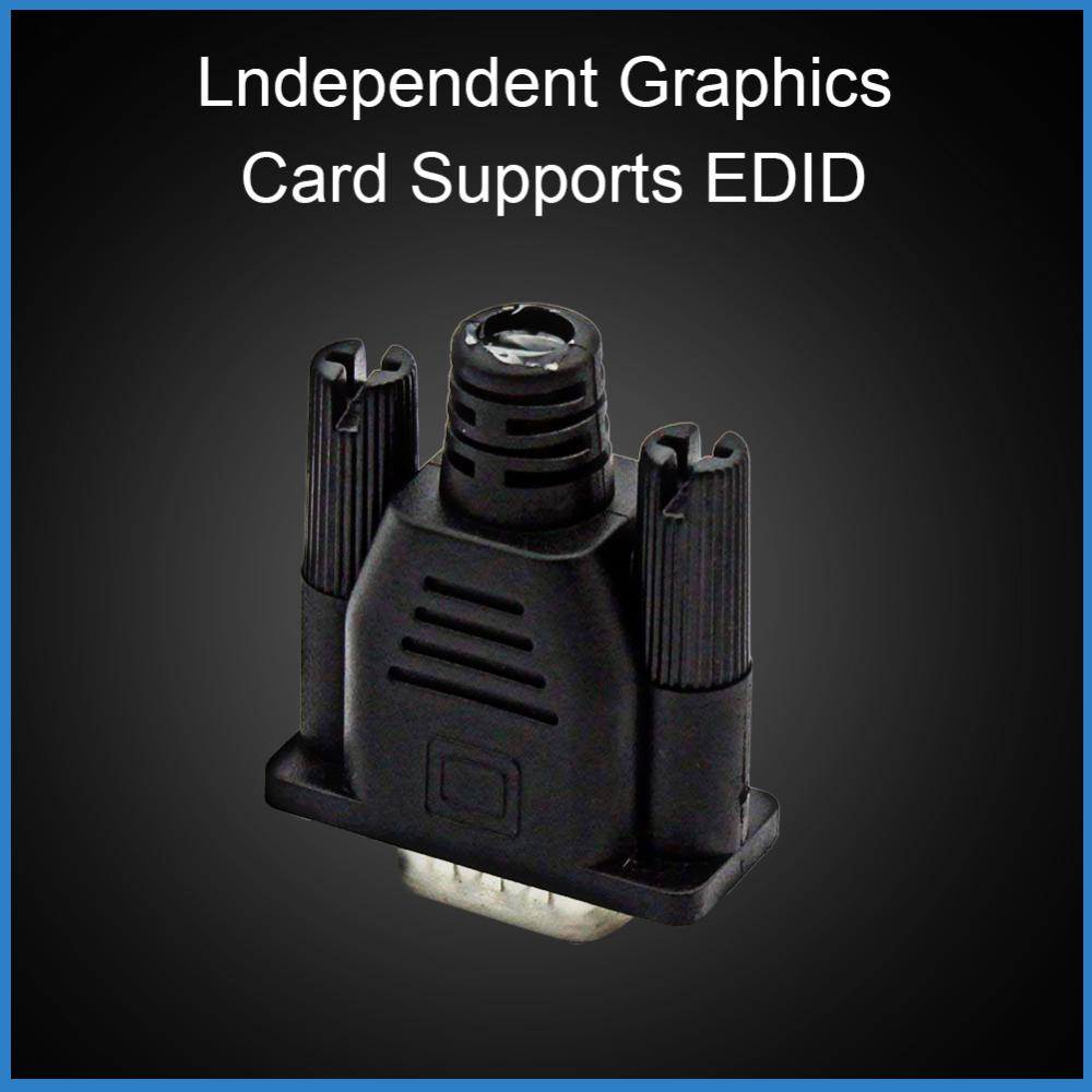 VGA EDID chốt giả 1080P Màn hình ảo không đầu trình giả lập màn hình ma