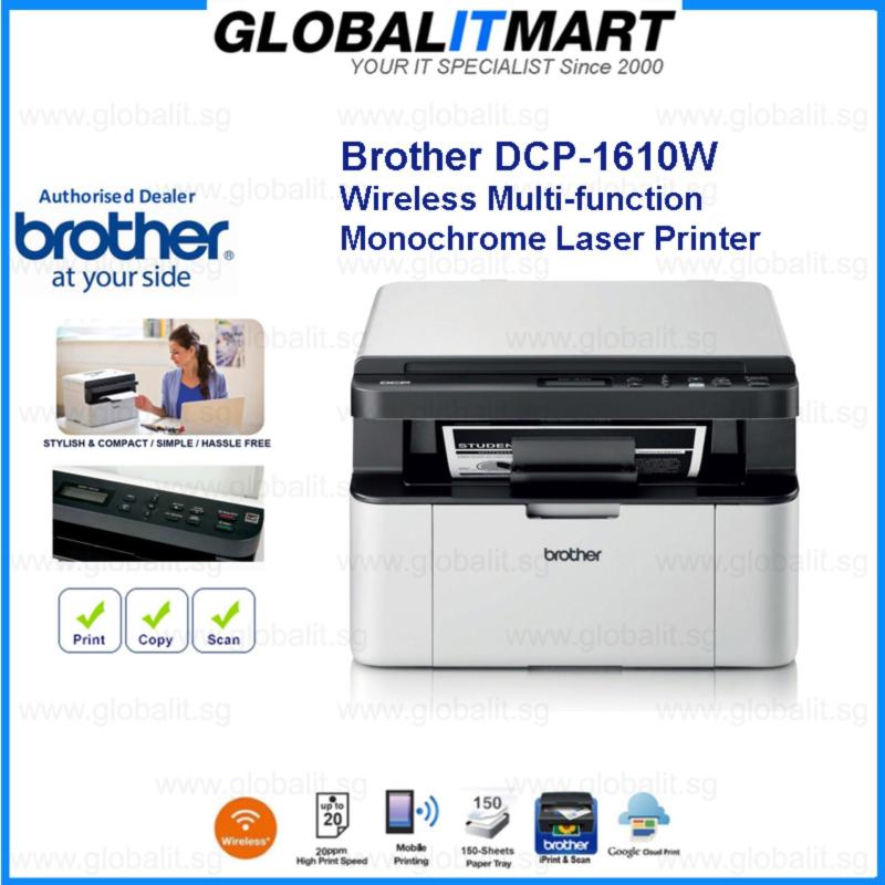 Brother DCP-1610W Wireless Multi-function Monochrome Laser Printer Singapore