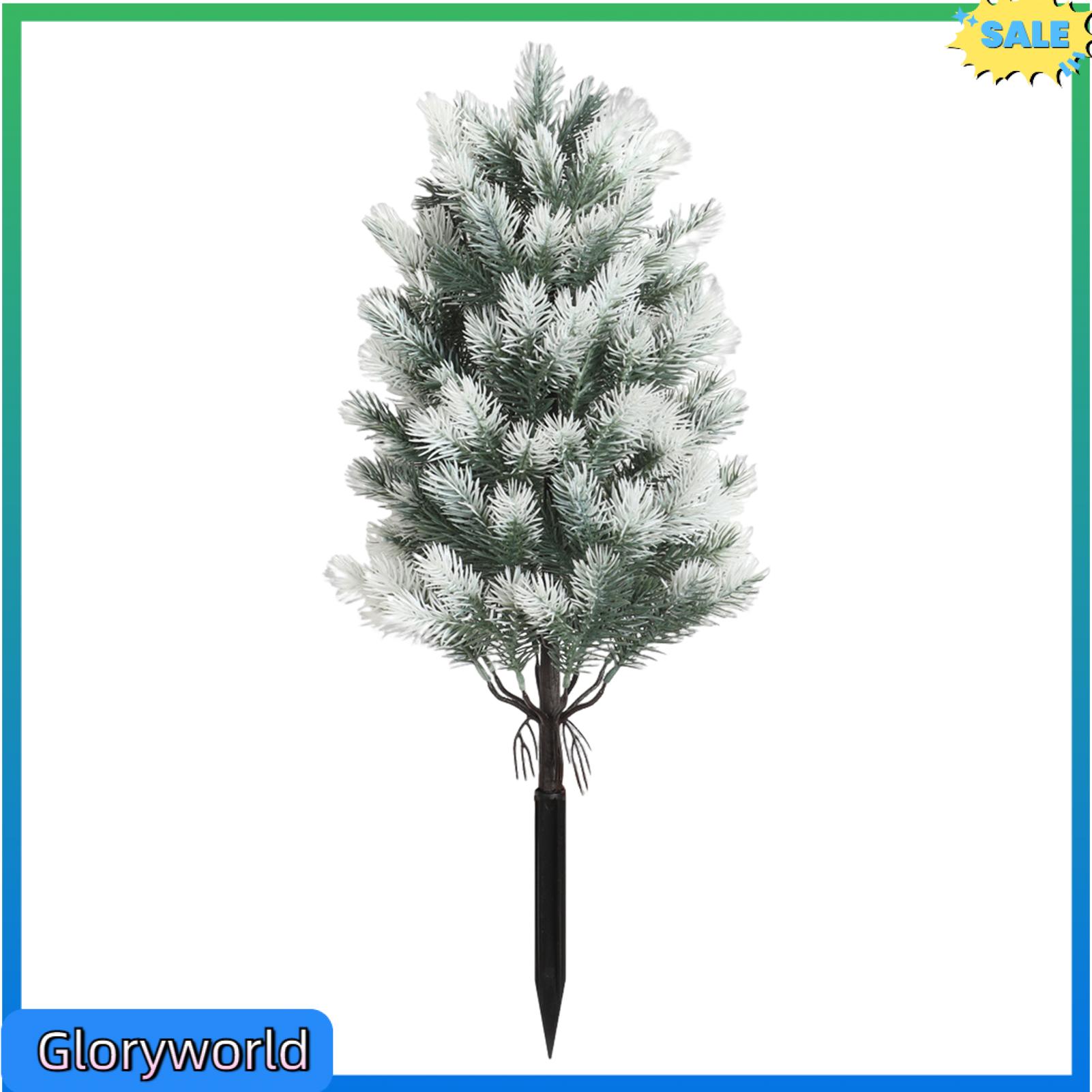 Gloryworld Nhỏ Cây Giáng Sinh Trong Nhà trang trí Giáng sinh ation Thực Tế cây cắt tỉa chống tia cực tím Cho giáng sinh ngoài trời trang trí Giáng sinh Hoàn Hảo
