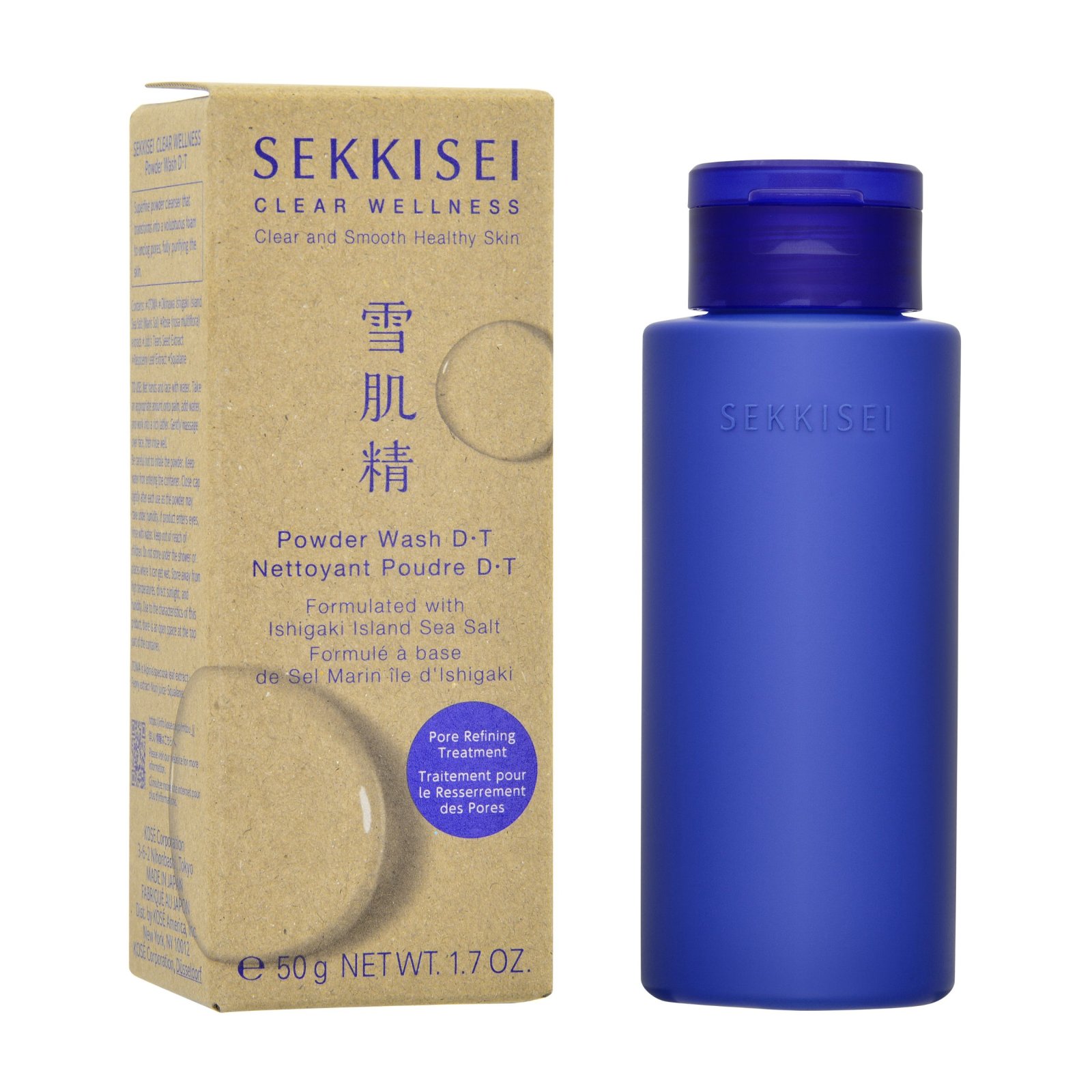 Kose Sekkisei Clear Wellness Powder Wash D・T | Medicated