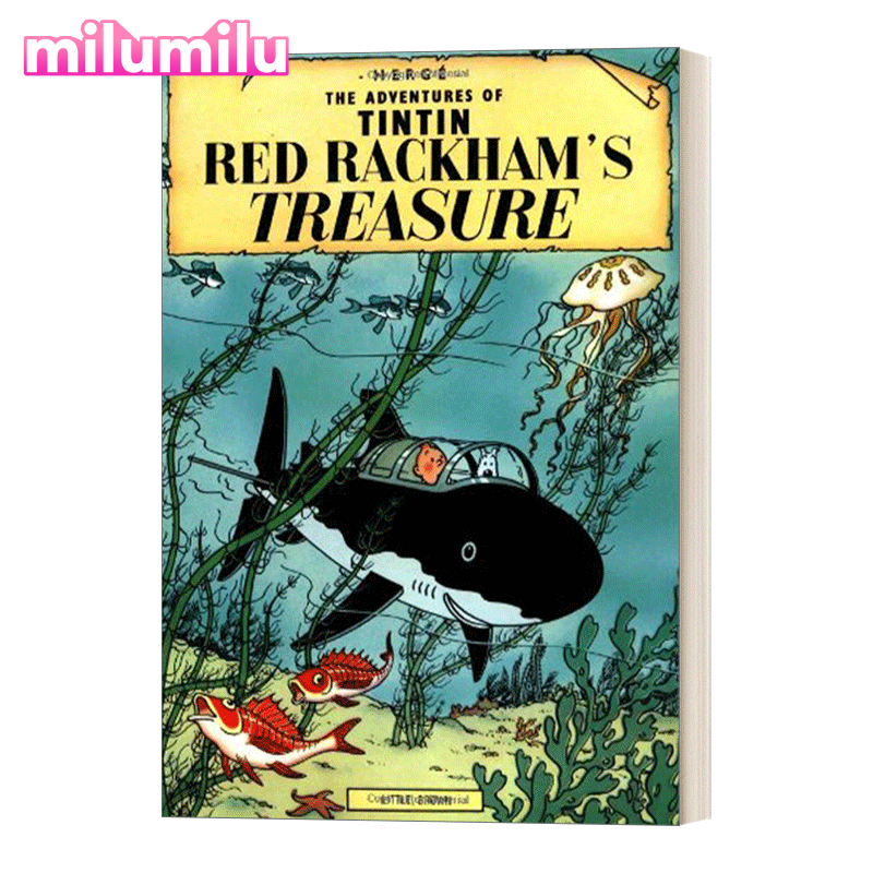 Milu Red Rackham S Treasure Original English Books Harga  92 Ringgit*Penghantaran Percuma