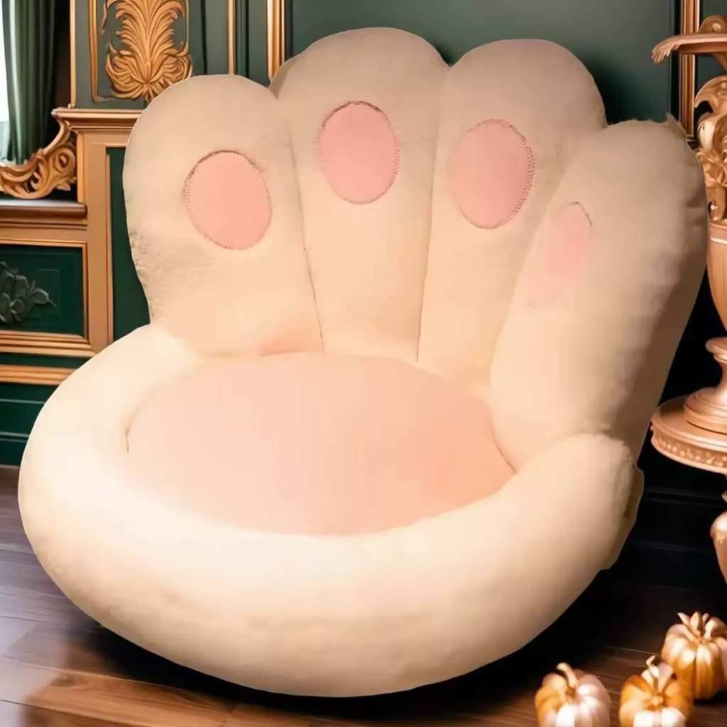 🐳Cat Claw Cushion On Floor Lazy Sofa Tatami Futon Bedroom Household Bay Window Pets Kids Adult Bedside Carpet Office