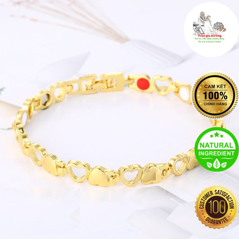 Vòng Điều Hòa Huyết Áp nữ, giúp ổn định huyết áp, tan xơ vữa động mạch, lưu thông khí huyết