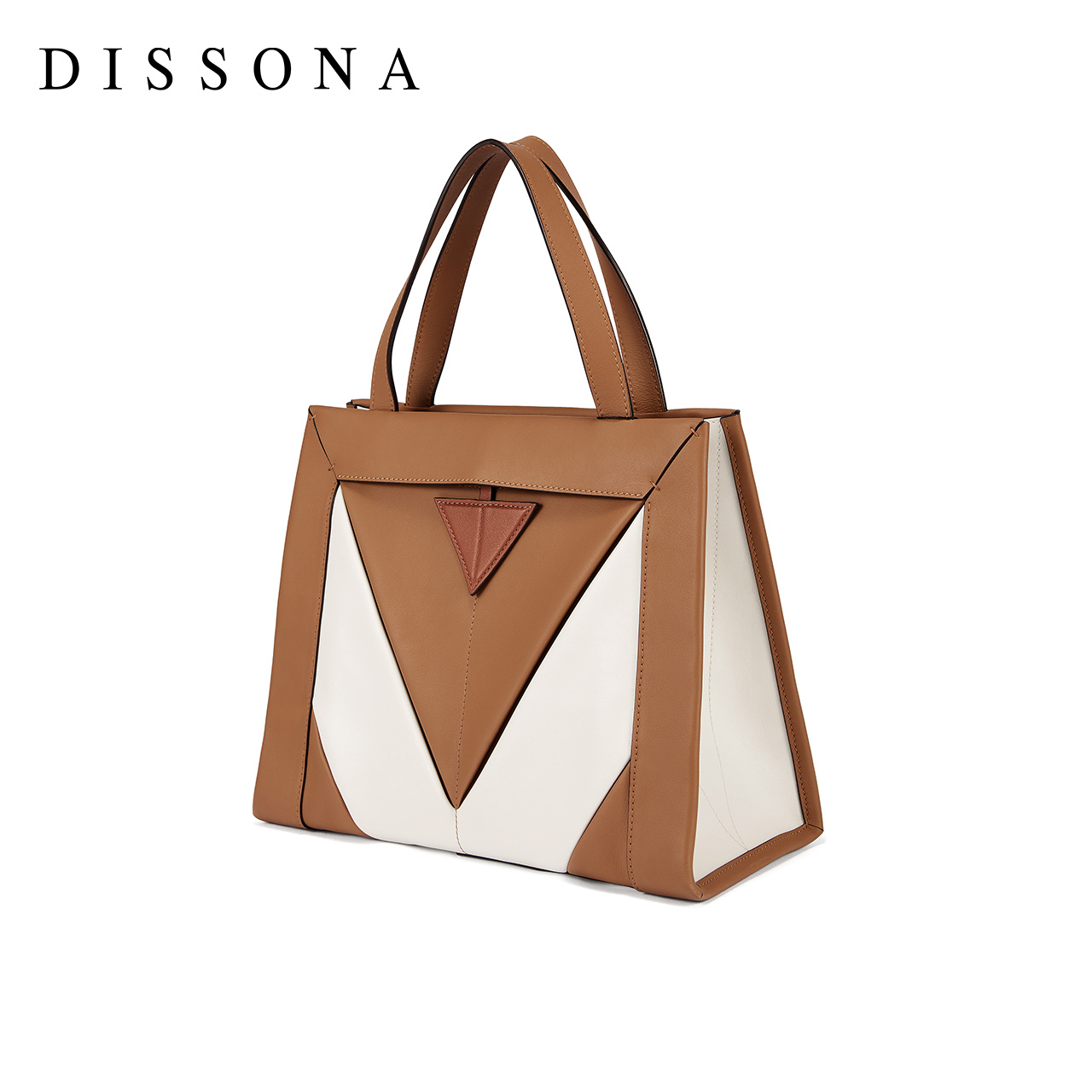 Dissona 2021 new handbag fashion Joker slung leather handbag 8204015802