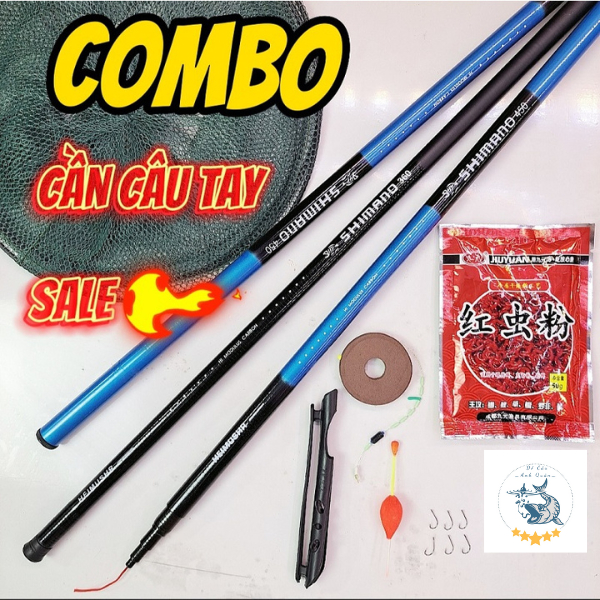 [VIPCOMBO] Cần Câu Tay SHIMANO HEIMUSHR Giá Rẻ - Cần Câu Đài Đủ Size cần câu tay dạng rút sợi Cacbon