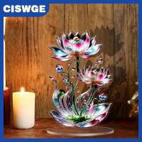 CISWGE Decor Peacock Figure Peacock Decor For Office Housewarming Gift Desktop Decor Ornament