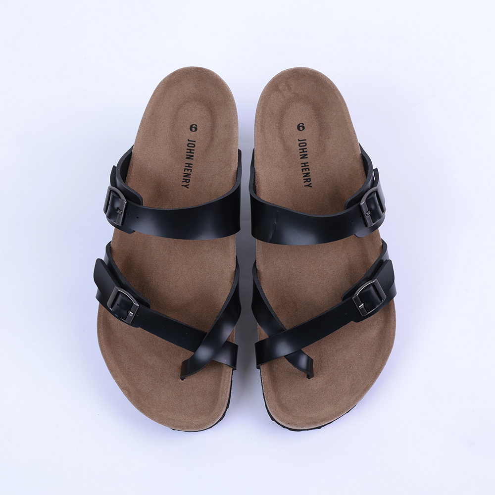 John Henry Men's Sandals Model JH F624MSDAC67 - Black ราคา 1,043 บาท*ส่งฟรี