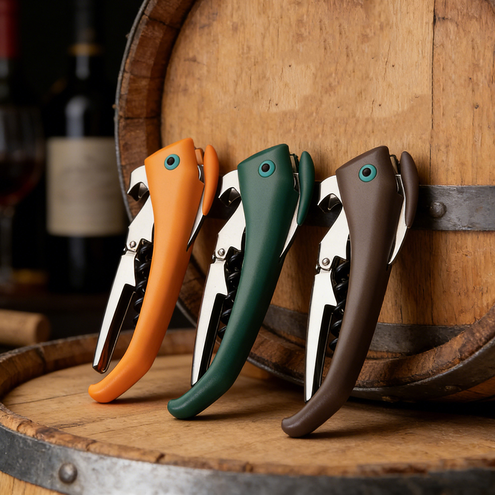 Multifunctional Stainless Steel Wine Corkscrew And Beer Opener_voghion.com