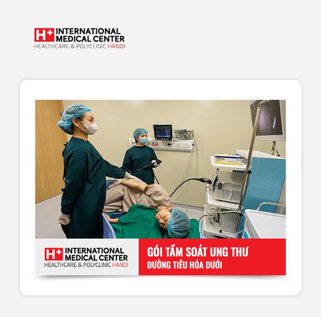 [12.12] H Plus Gói Tầm Soát Ung Thư Đường Tiêu Hóa Dưới
