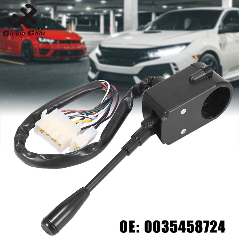 Vòng Tròn xe đẹp công tắc đèn xi nhan gạt nước kiểm soát hành trình kết hợp thiết bị chuyển mạch 0035458724 Tương thích cho Mercedes-Benz