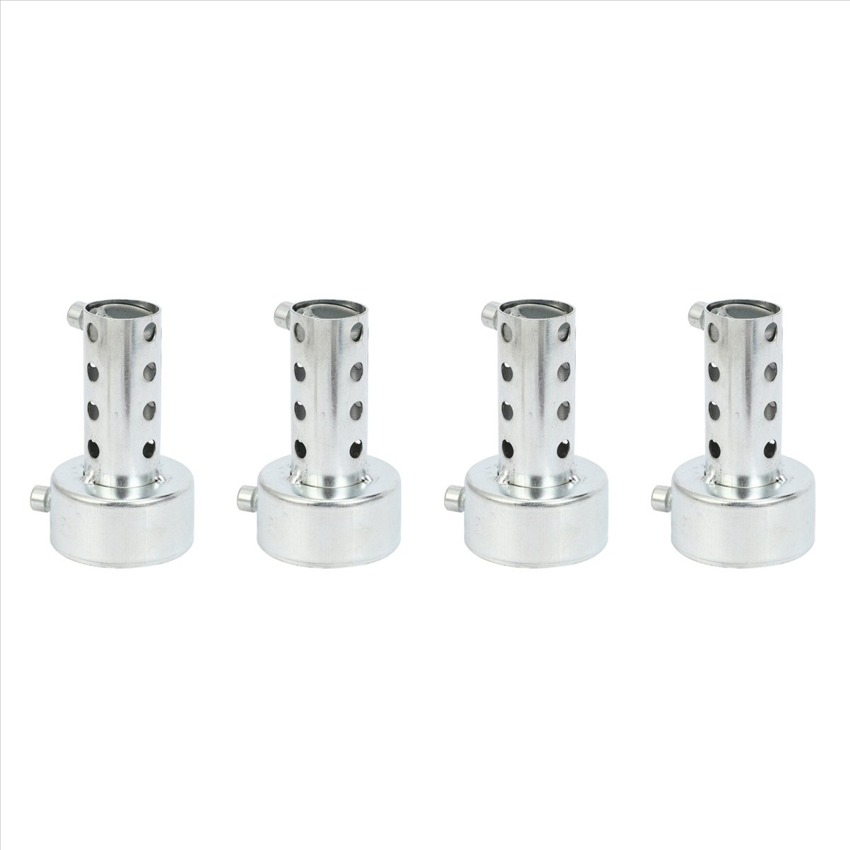[PIA Store] Selected4X Silver Motorcycle Exhaust Can Muffler Insert Baffle DB 48mm X 80mm