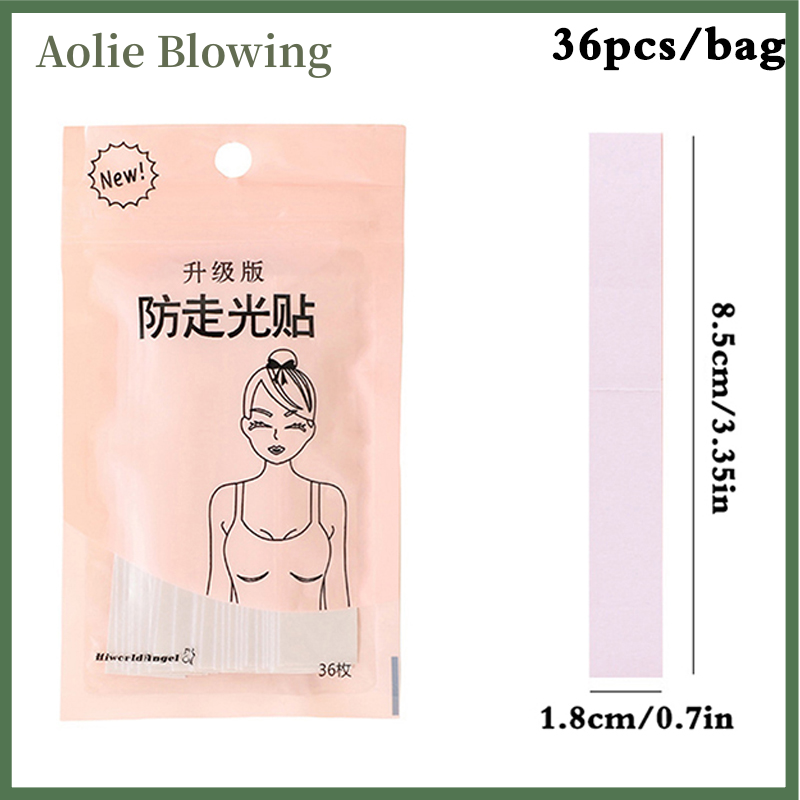 Aolie 36 miếng dán cơ thể tự dính hai mặt Áo ngực áo quần áo Áo sơ mi miếng dán bí mật miếng dán ngực vô hình chống Khỏa Thân băng dính đồ lót trong suốt
