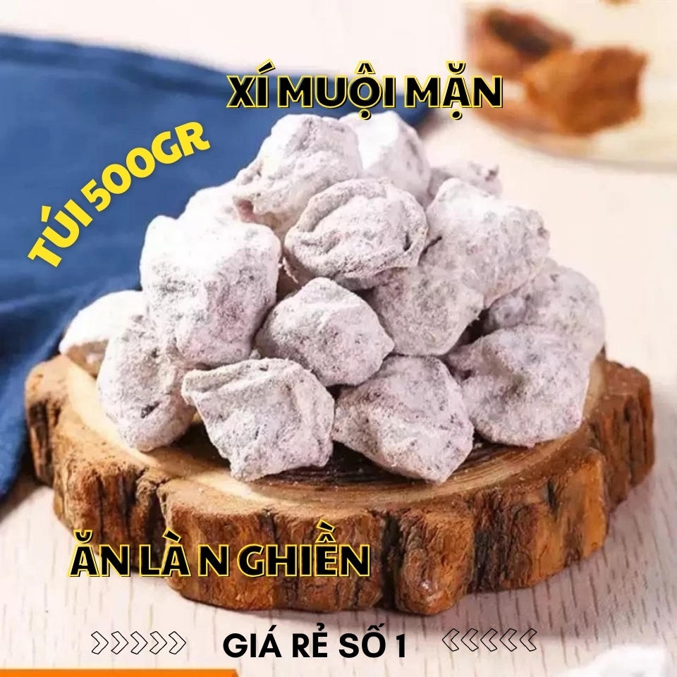 Xí muội mơ mặn, Ô mai xí muội đào bổ, xí muội đào hồng, xí muội đào chua ngọt, 500Gr