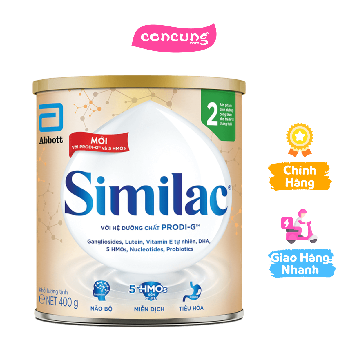 Sữa Similac Số 2 cho trẻ từ 6-12 tháng 400g