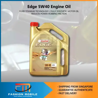 Castrol Edge A3/B4 5W40 Engine Oil 4L Fully Synthetic Engine oil