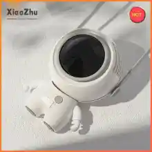 ภาพขนาดย่อของภาพหน้าปกสินค้าxiaoZhchu with wholesale Small USB fan neck lanyard, Ware El able model portable fan จากร้าน XiaoZhubangchu  บน Lazada