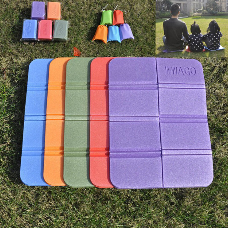 Thảm Cắm Trại Chống Nước Chống Bẩn Chống Ẩm Đệm Nhỏ Cầm Tay Gấp Gọn Thảm Dã Ngoại Tấm Lót Bãi Biển Dụng Cụ Ngoài Trời