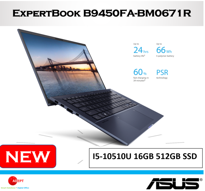 Expertbook B9450 Star Black i5 latest 16GB 512SSD