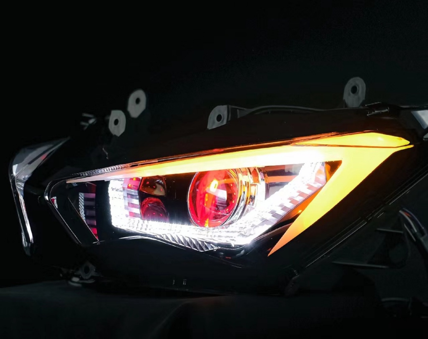 JPA LED HEAD LAMP KAWASAKI NINJA ZX25R ZX-25R LAMPU DEPAN LED Bulb