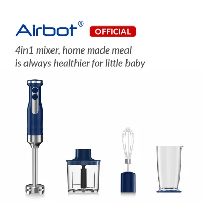 Airbot Handheld Blender ( Blue / White / Black ) Food Processor Mixer Grinder Baby Food Processor