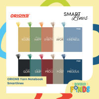 10 pcs Orions SMARTLINES 2.0 YARN Notebook W/Plastic Jacket 80lvs- Set of 10