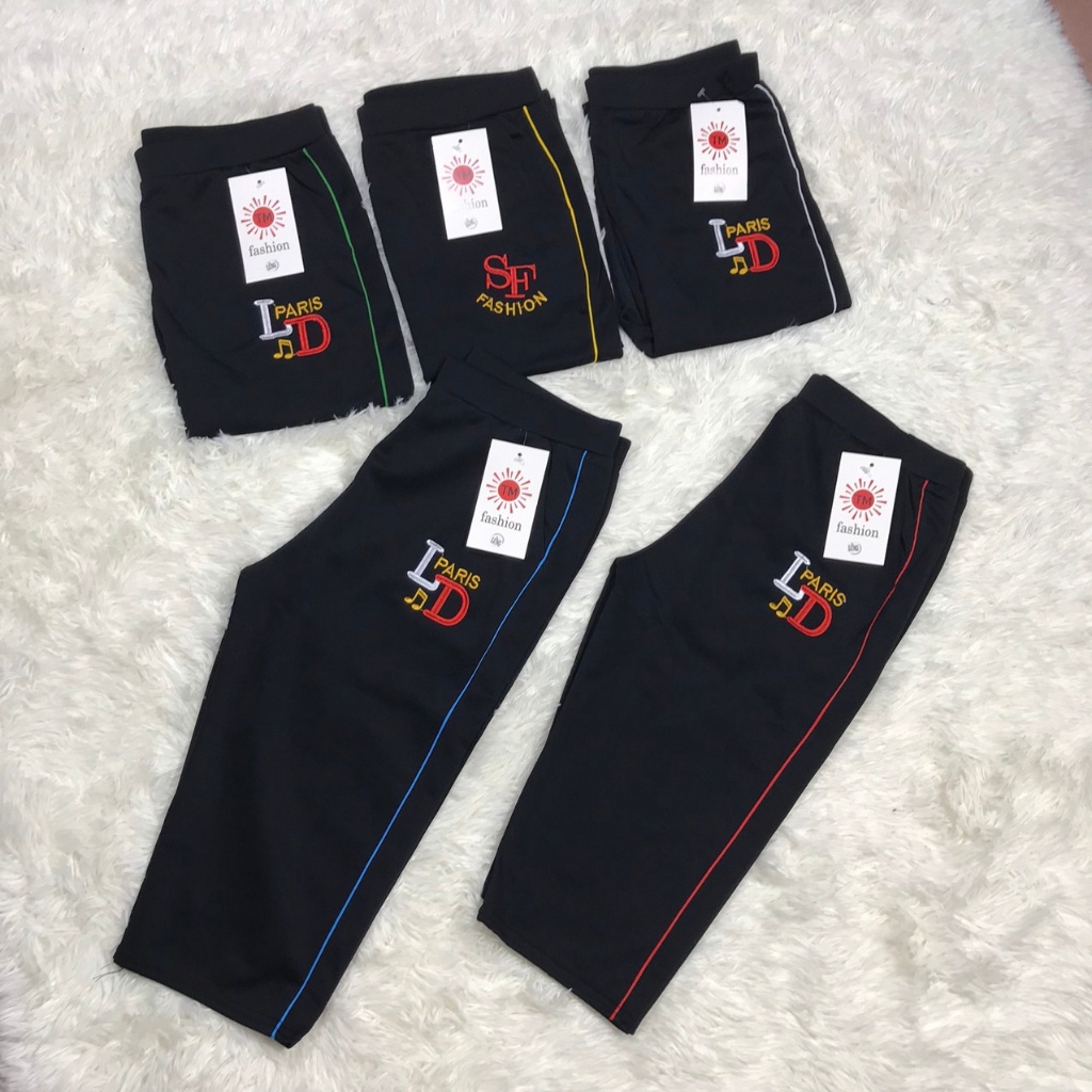 Quần thun ôm qua gối/quần legging lửng nữ viền nhí co giãn, thoáng mátCÓ SIZE ĐẠI