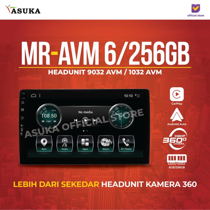 MIRAI MR 9032 1032 AVM 6 PLUS HEADUNIT S-SERIES 6/256GB-desshop99 Harga 12,736,000 rupiah*Gratis Ongkir