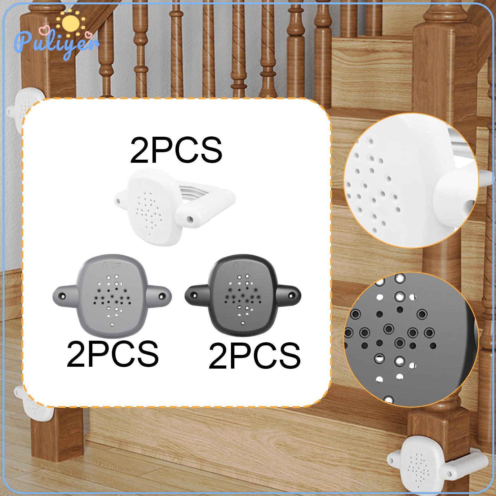 2 Pieces Retractable Pet Gate Adapter Mounting Dog Fence Security Equipment Versatile Compact Replace Post Fitting Kit ราคา 1,670 บาท*ส่งฟรี