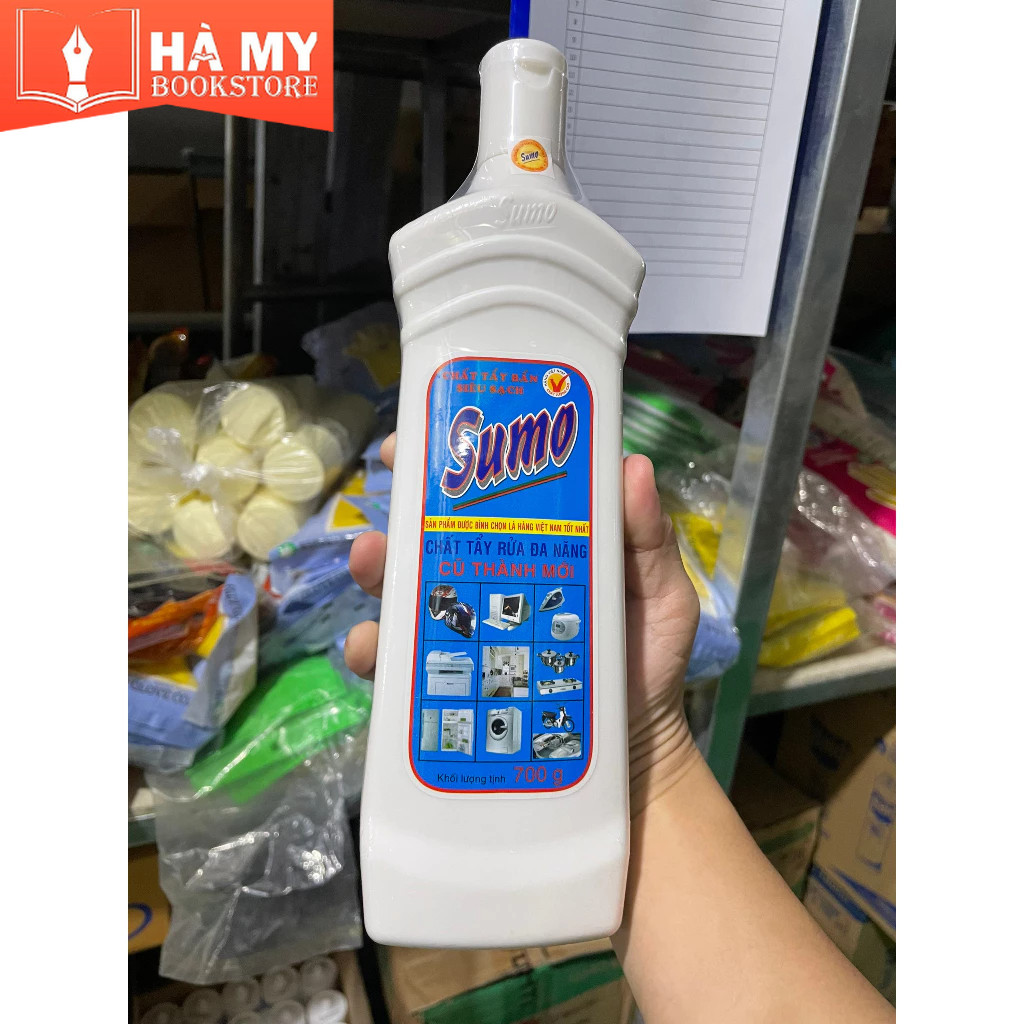 (1 Chai) Nước Tẩy Rửa Đa Năng, Tẩy Bẩn Siêu Sạch Sumo 700g