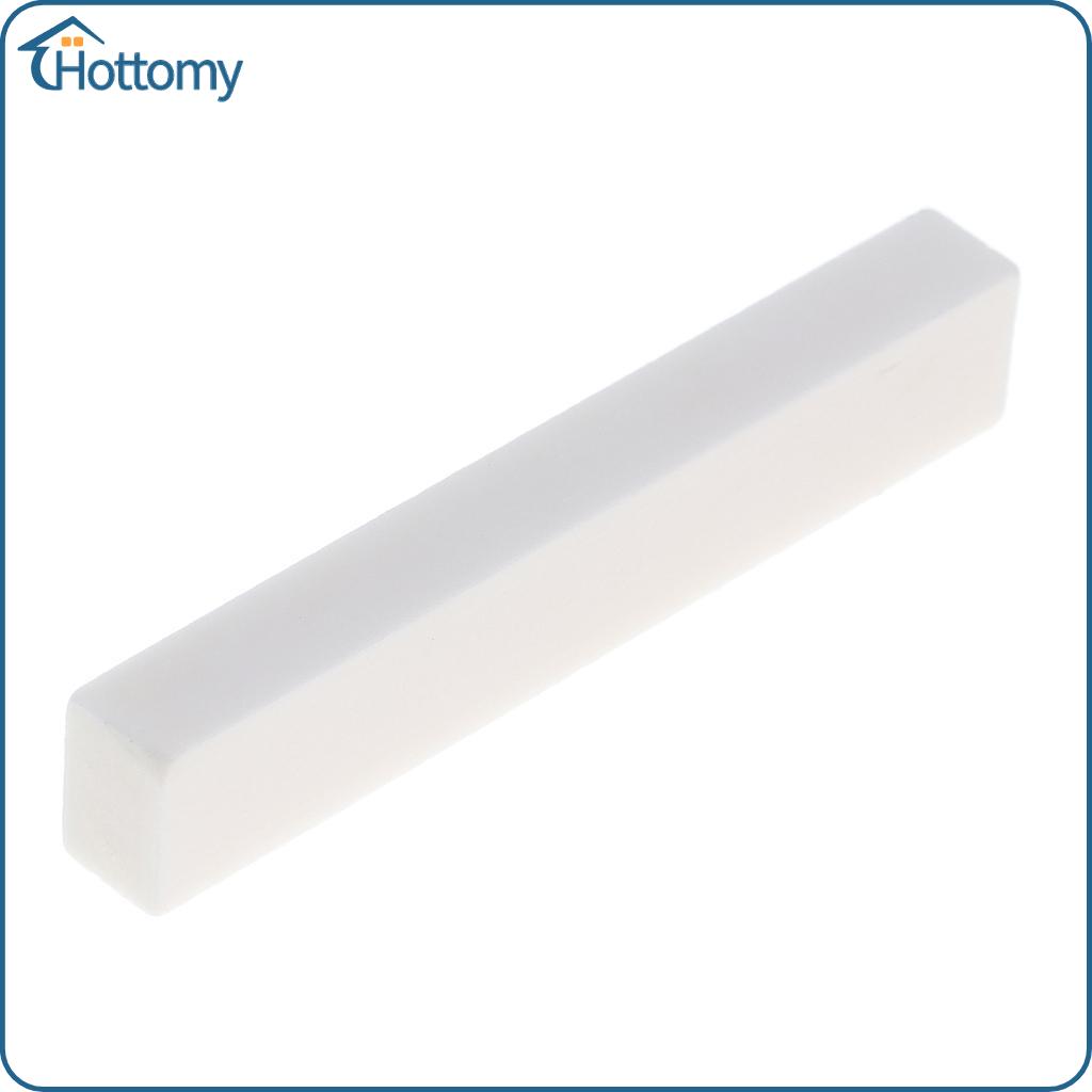 Beige Acoustic Guitar Bone Nut Blank for Guitar Parts ราคา 44 บาท*ส่งฟรี