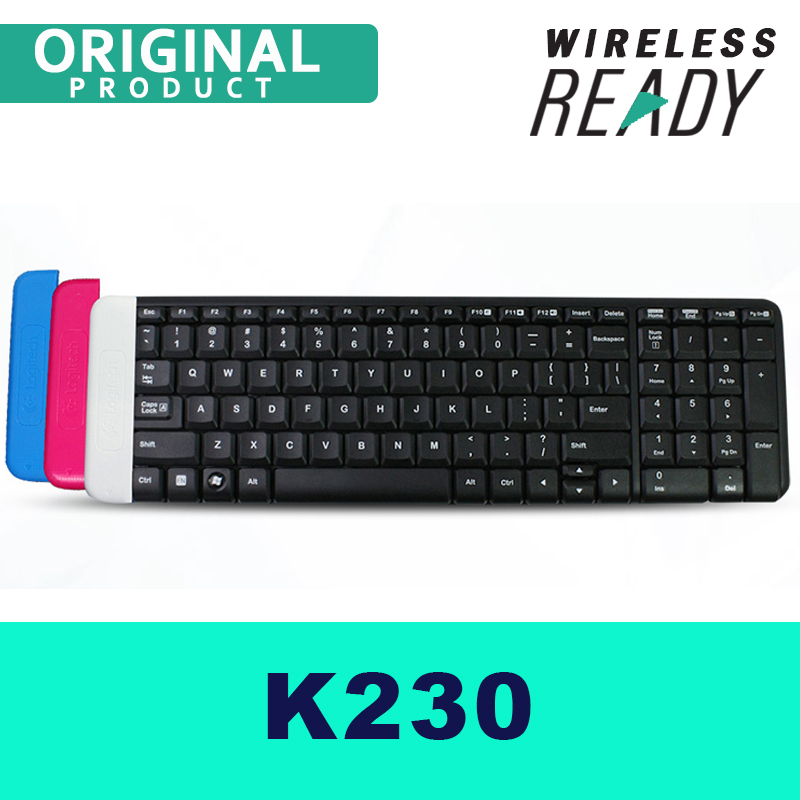 Wireless Keyboard Logitech K230 Full Standard Keyboard Borderless Design for PC Singapore
