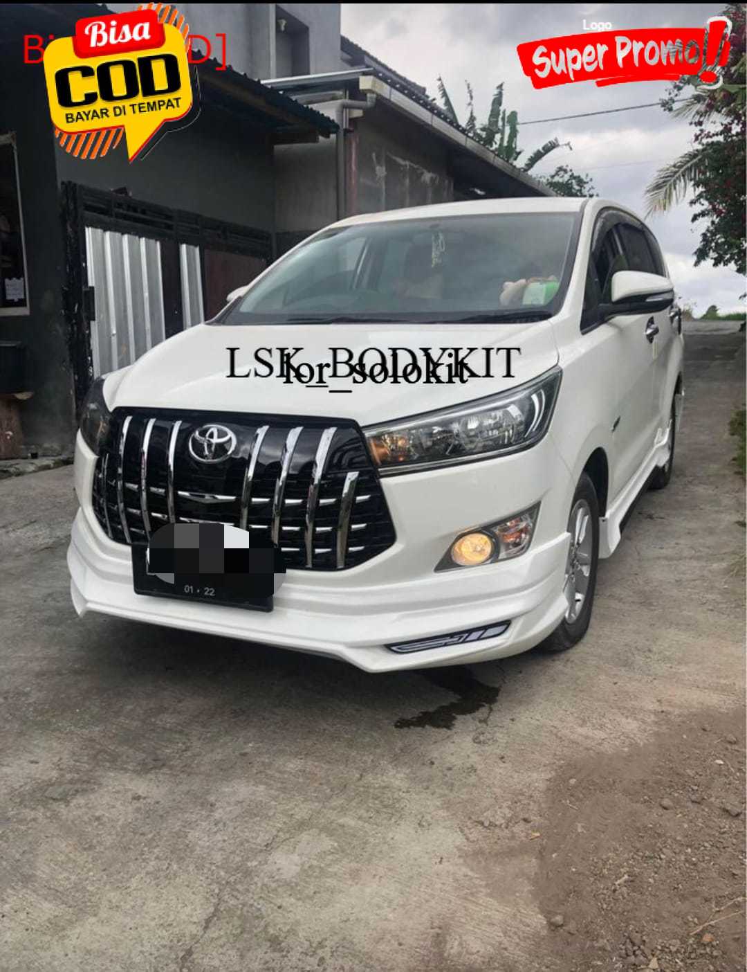 Innova 2016-2020 Reborn Ativus Grade-A Bodykit Flexible-Strong-Thick Harga 632,500 rupiah*Gratis Ongkir