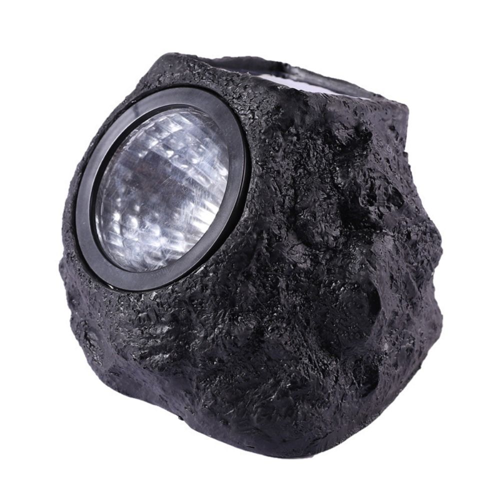 MODAQUICK Spotlight Solar Stone Light Waterproof Simulation Stone Solar Rock Lamp White Light Resin Lawn Lamp Outdoor Decorative